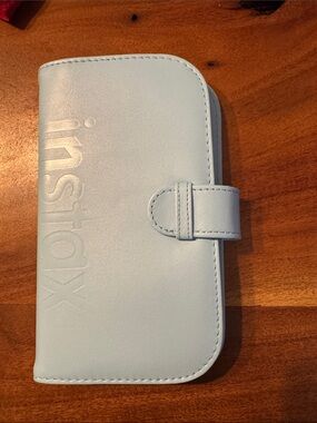 Light Blue Stylized Instax Album Phone Case